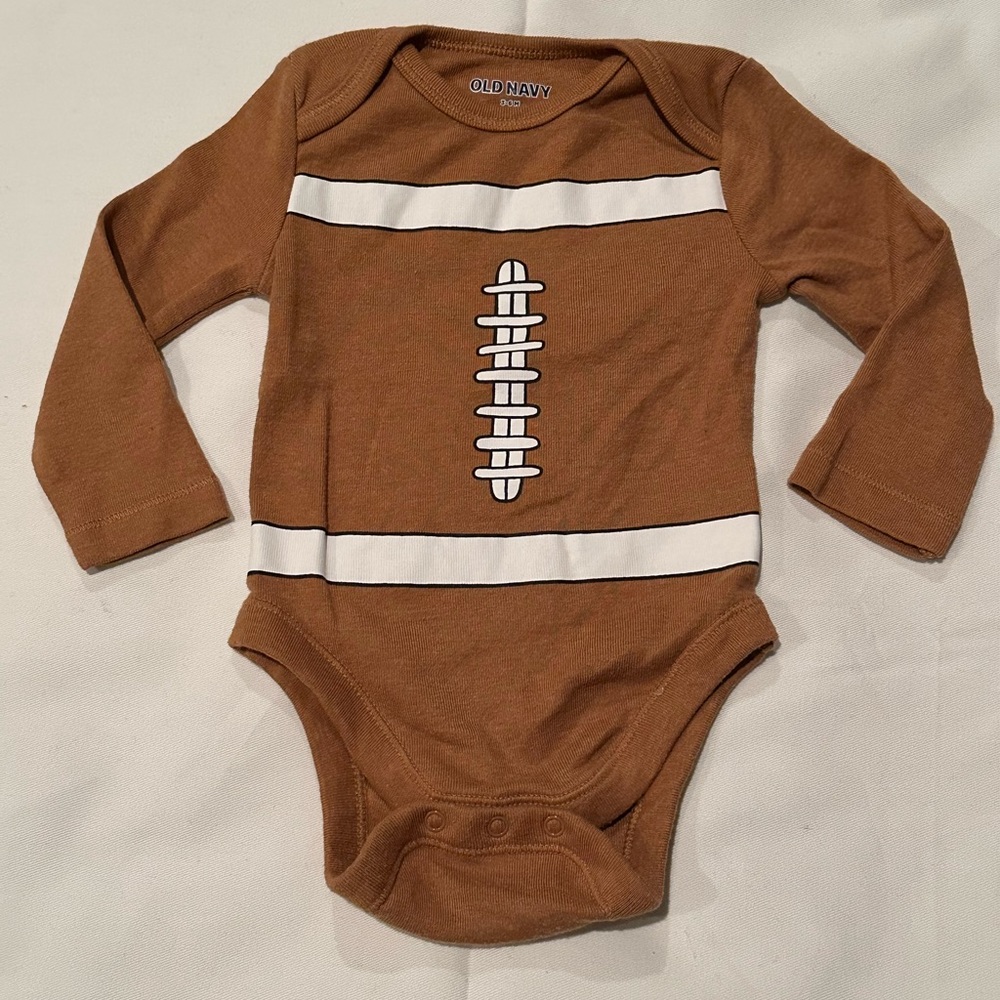 Unisex Baby onesie for football season